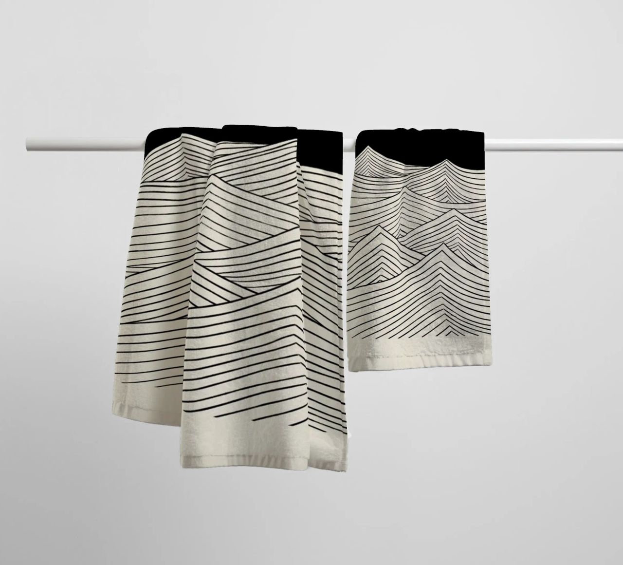 Nuit asciugamano da bagno da Graphite