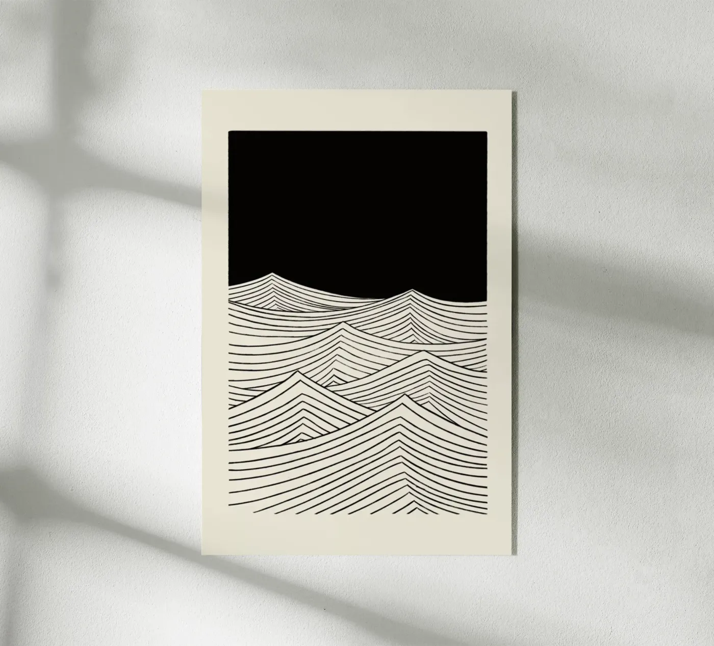 Nuit Acryl-Glas von Graphite
