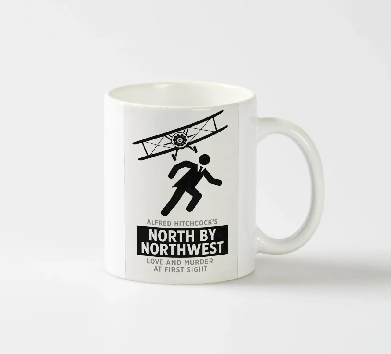 North By Northwest Print tazza in ceramica da MoviesArt