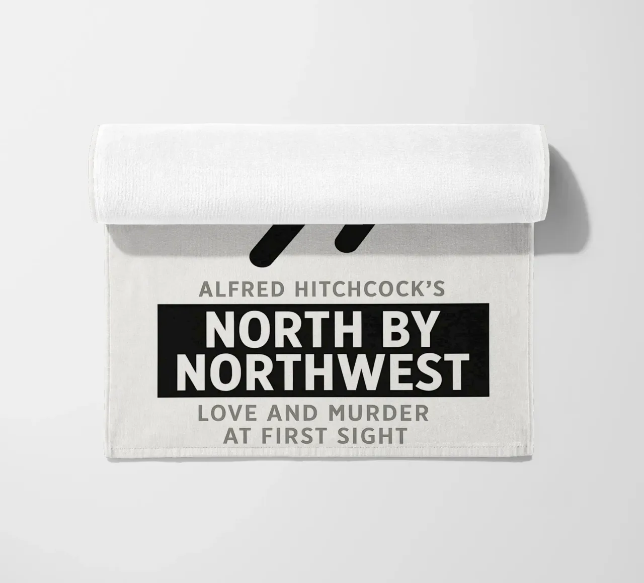 North By Northwest Print telo mare da MoviesArt