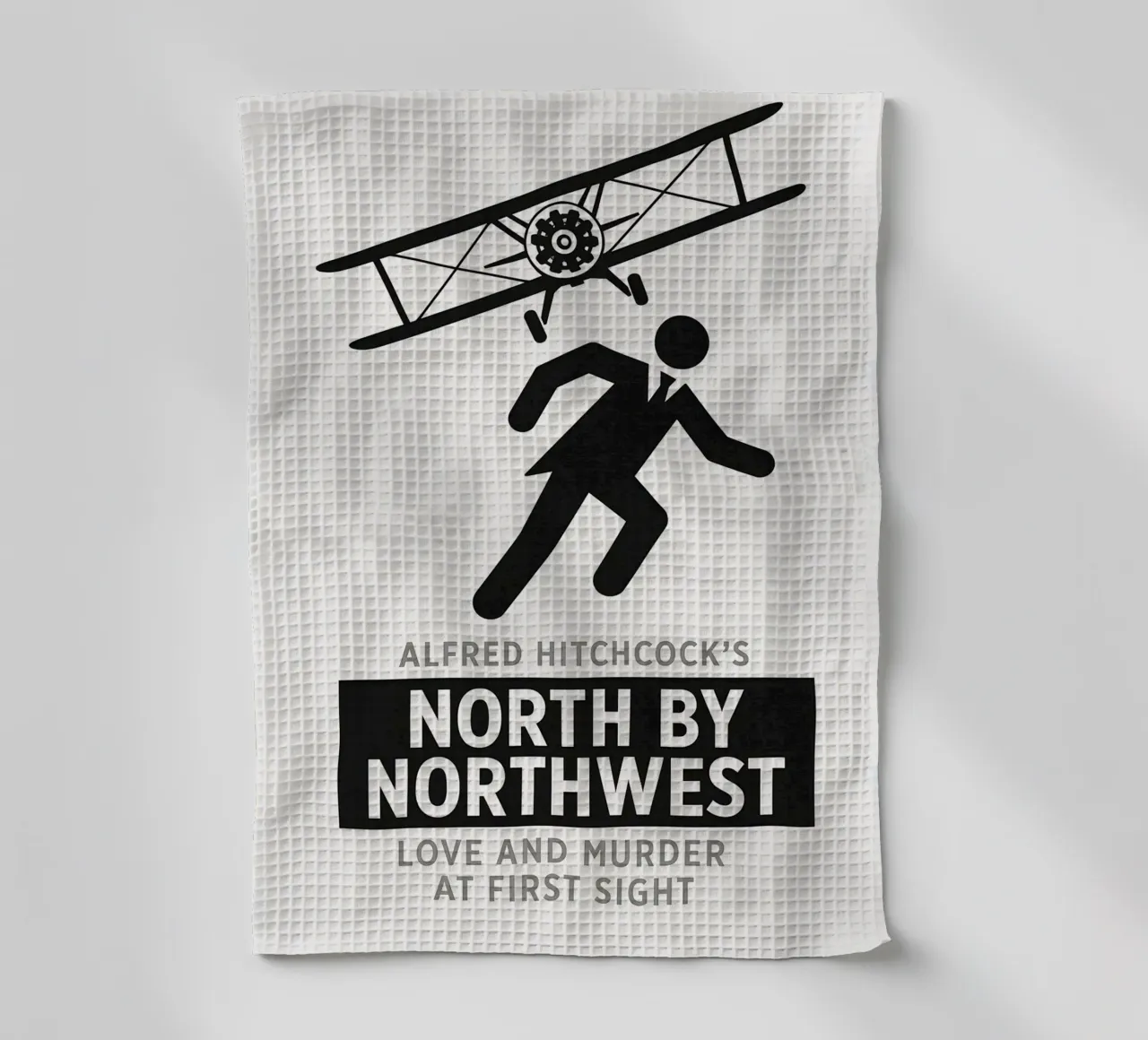 North By Northwest Print canovaccio da cucina da MoviesArt