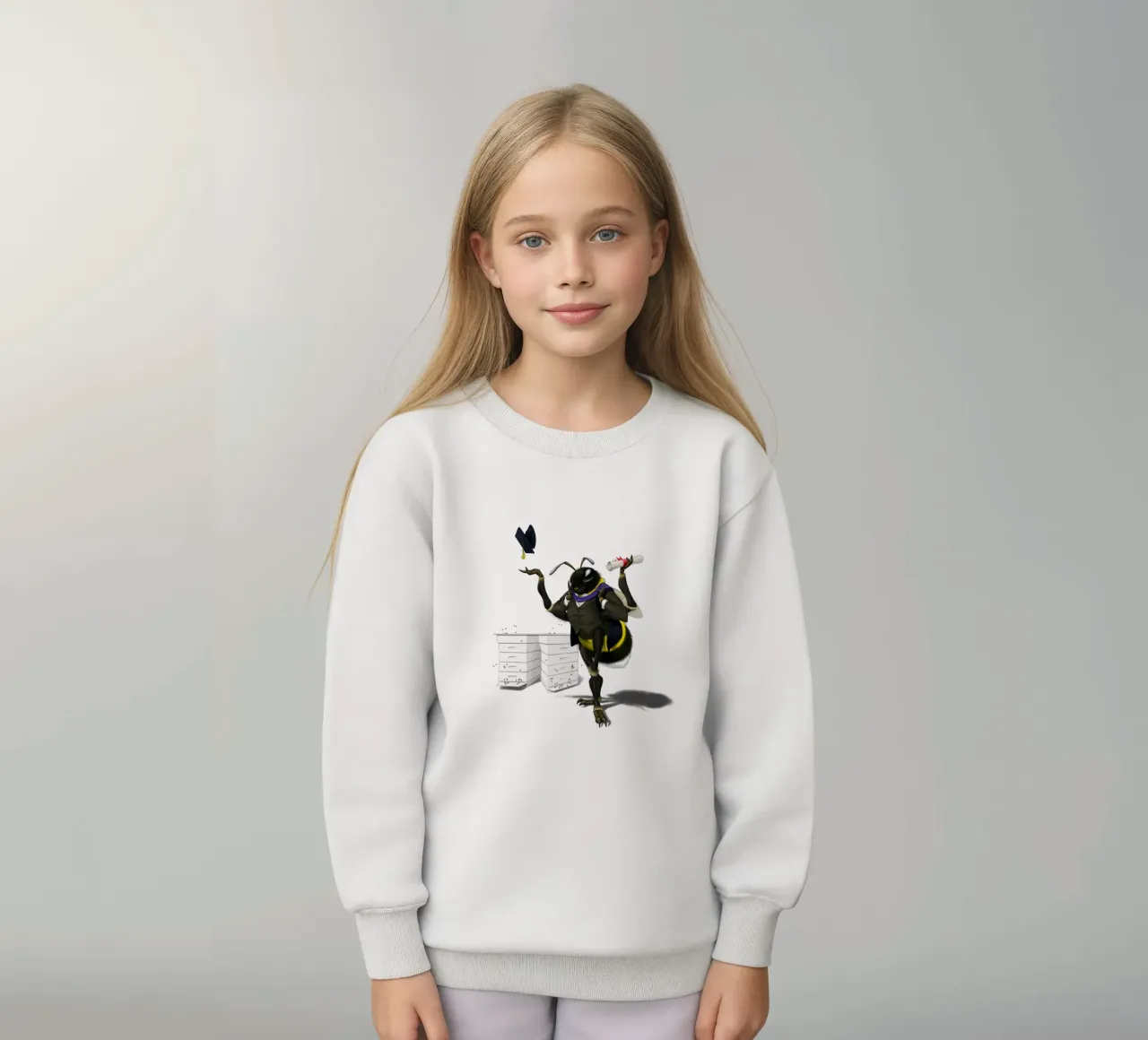 To Bee or Not to Bee (Wordless) felpa bambino da Rob Art | Illustration