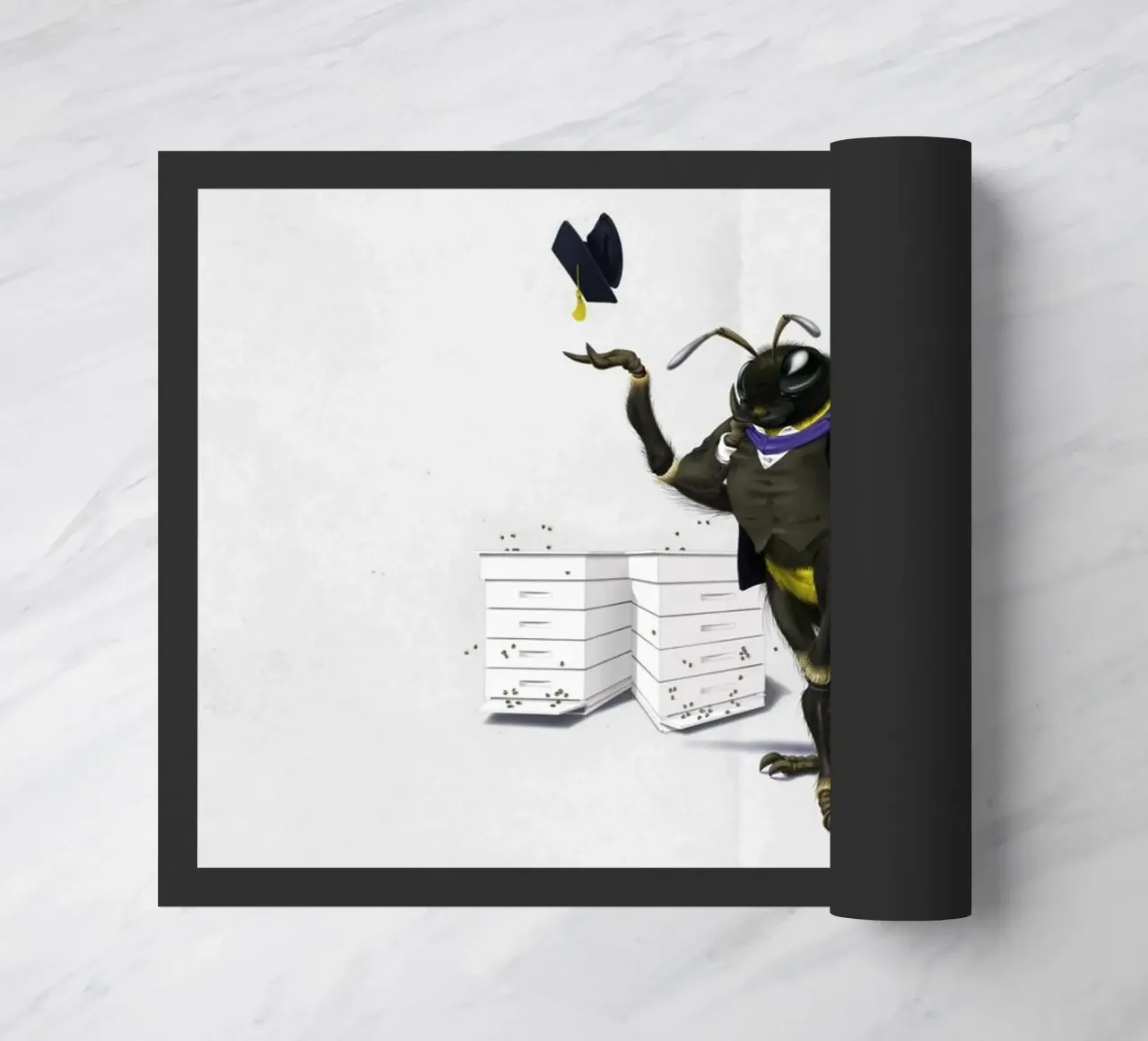 To Bee or Not to Bee (Wordless) zerbino da Rob Art | Illustration