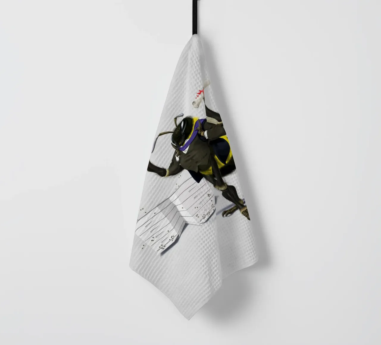 To Bee or Not to Bee (Wordless) canovaccio da cucina da Rob Art | Illustration