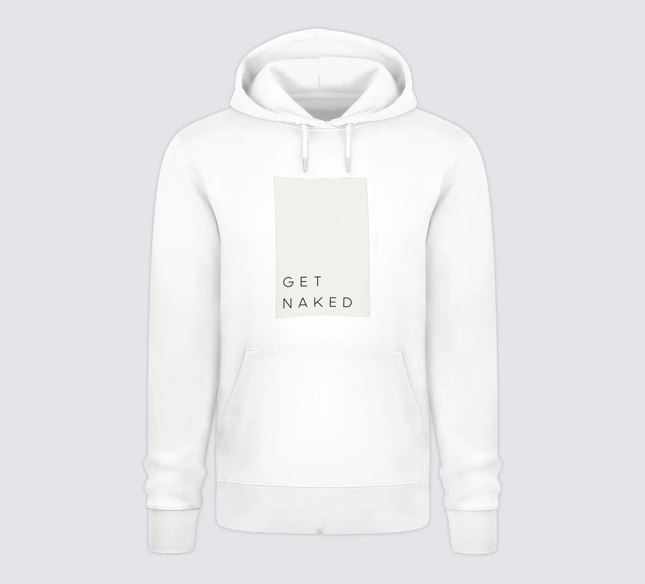 Get Naked 3 felpa con cappuccio da daylight design studio