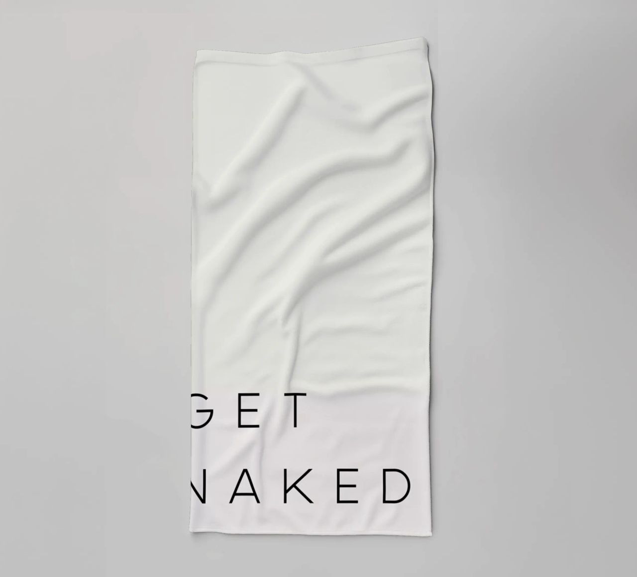Get Naked 3 asciugamano da bagno da daylight design studio