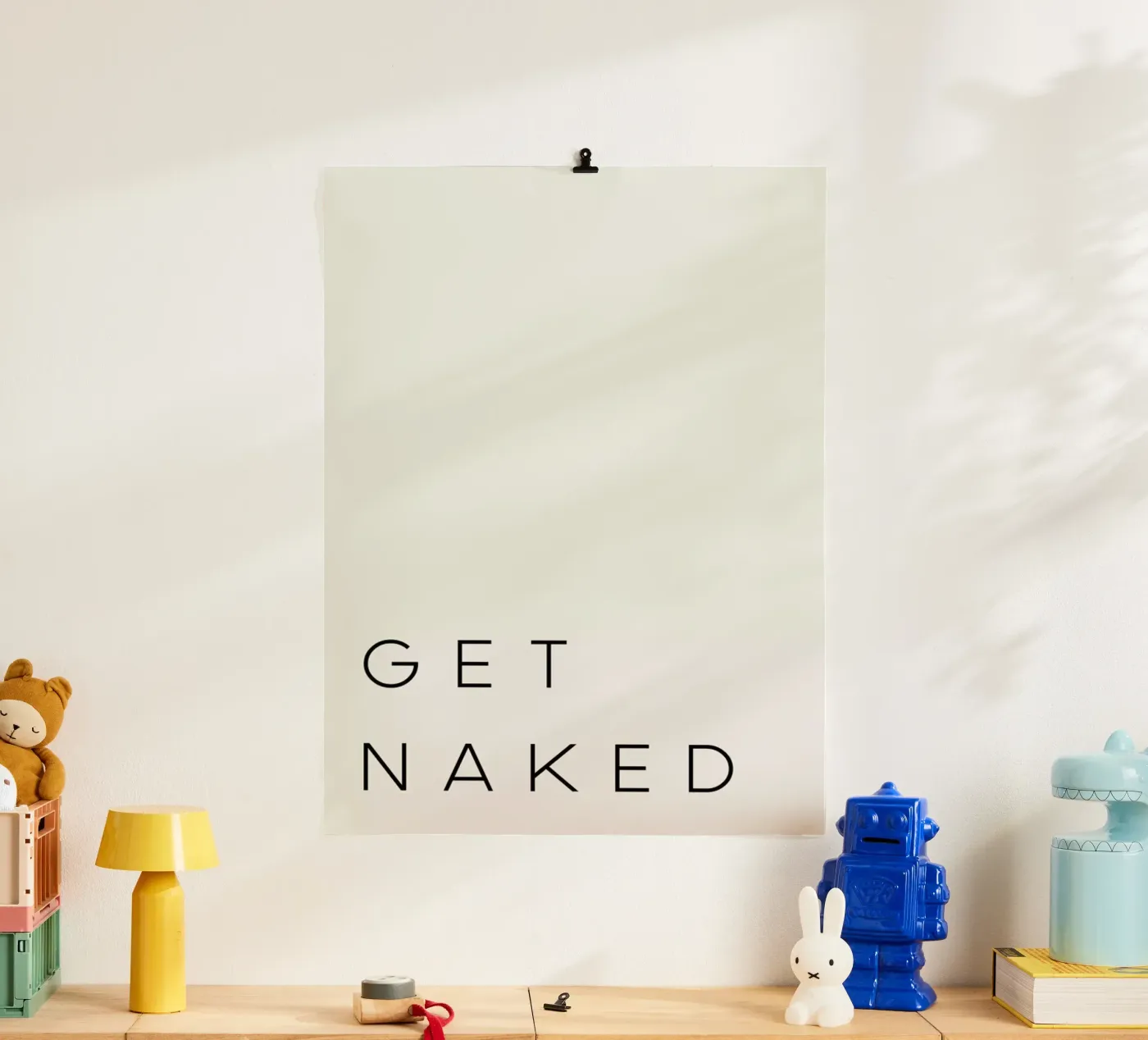 Get Naked 3 poster da daylight design studio