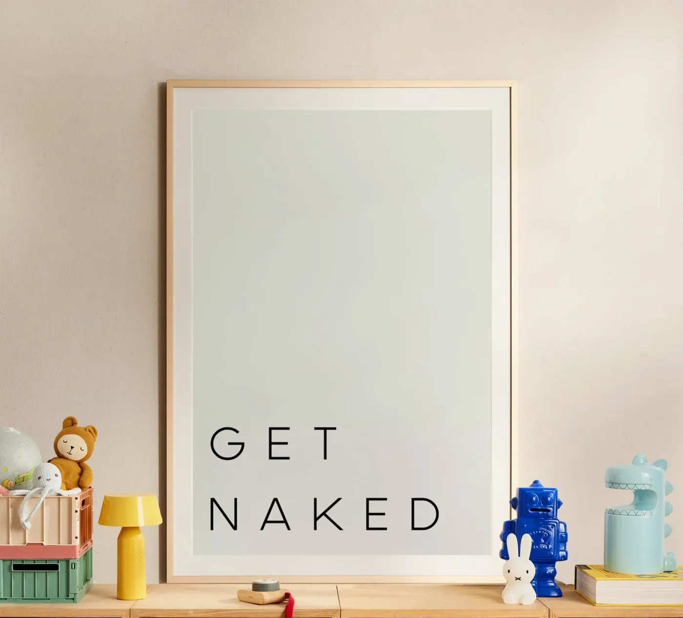Get Naked 3 poster da daylight design studio