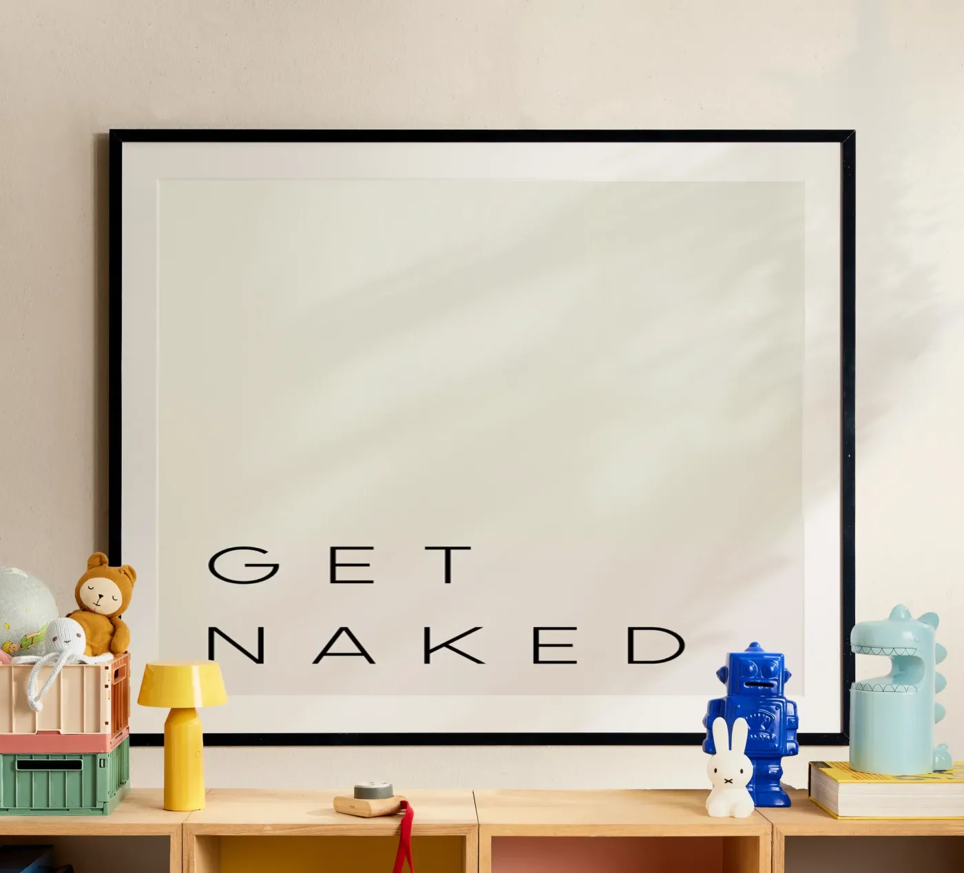 Get Naked 3 poster da daylight design studio