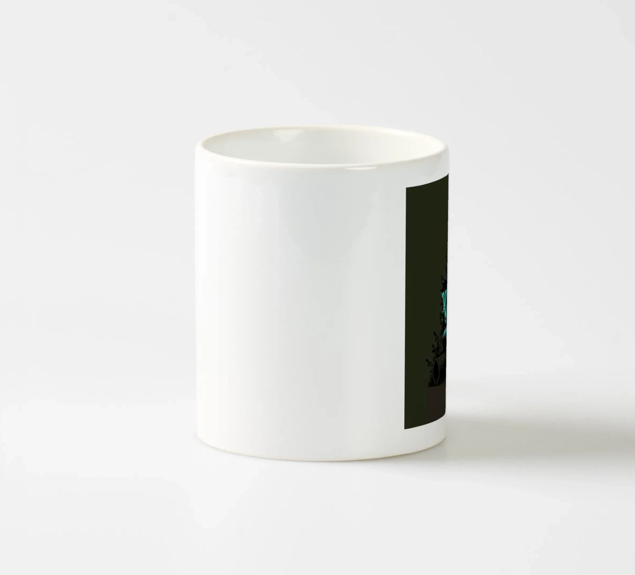 Connecting With The Forest Animals Using Phones tazza in ceramica da Tobe Fonseca