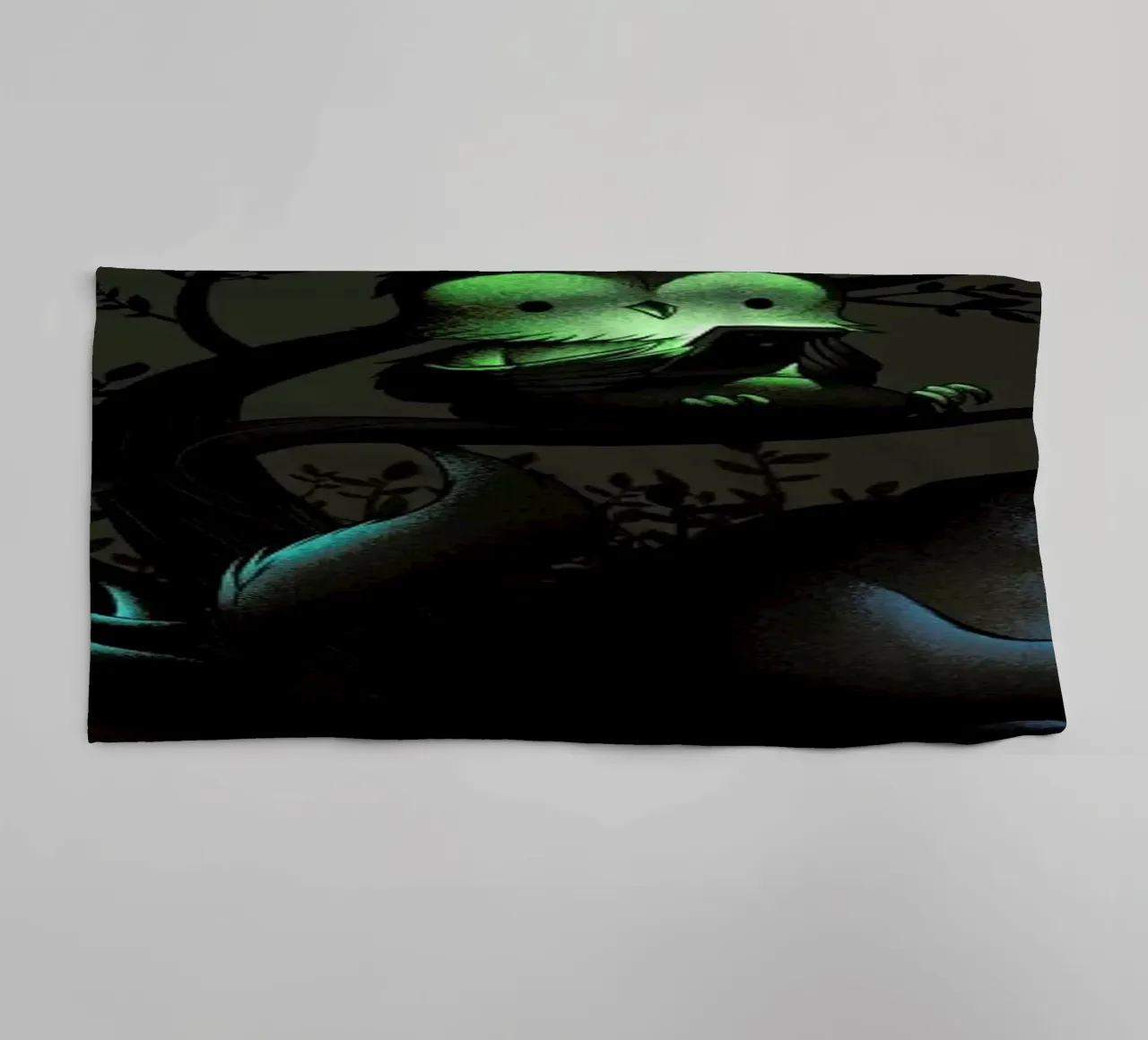 Connecting With The Forest Animals Using Phones asciugamano da bagno da Tobe Fonseca