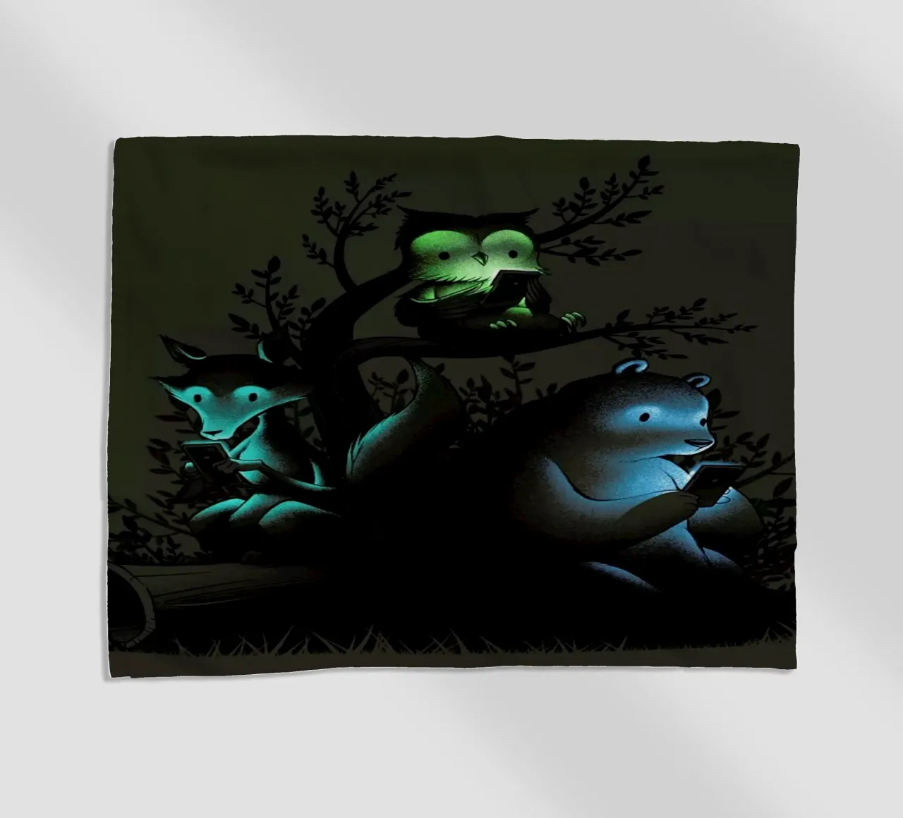 Connecting With The Forest Animals Using Phones telo mare da Tobe Fonseca