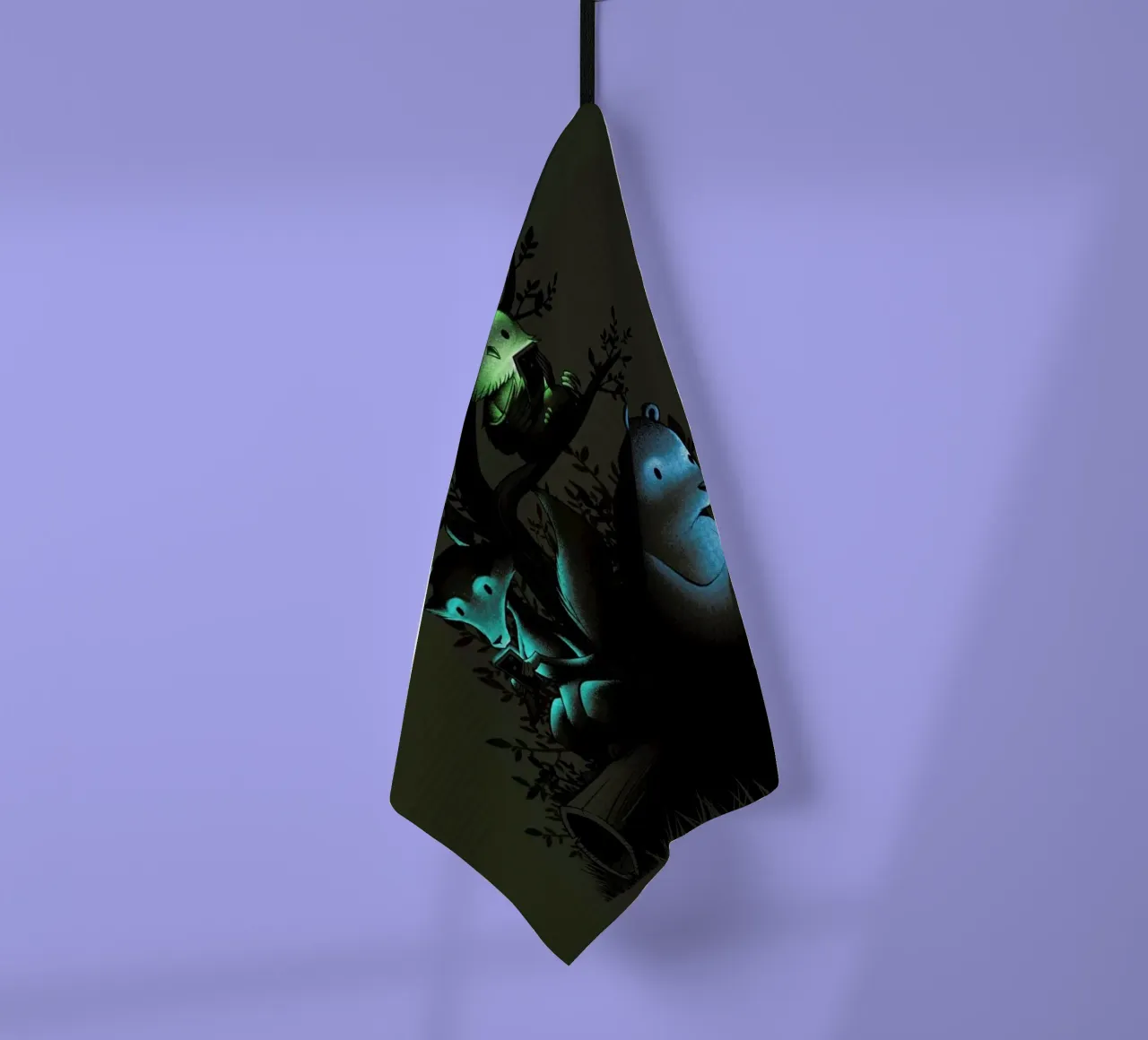 Connecting With The Forest Animals Using Phones canovaccio da cucina da Tobe Fonseca