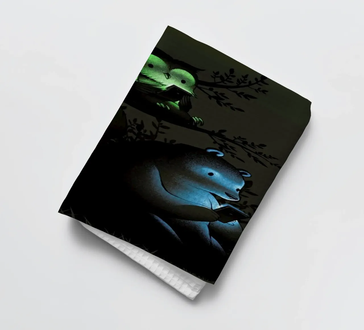 Connecting With The Forest Animals Using Phones canovaccio da cucina da Tobe Fonseca