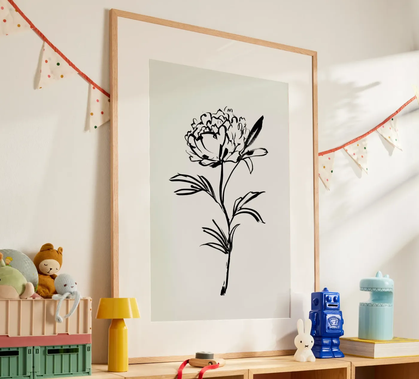 Simple Peony 2 poster da Graphite