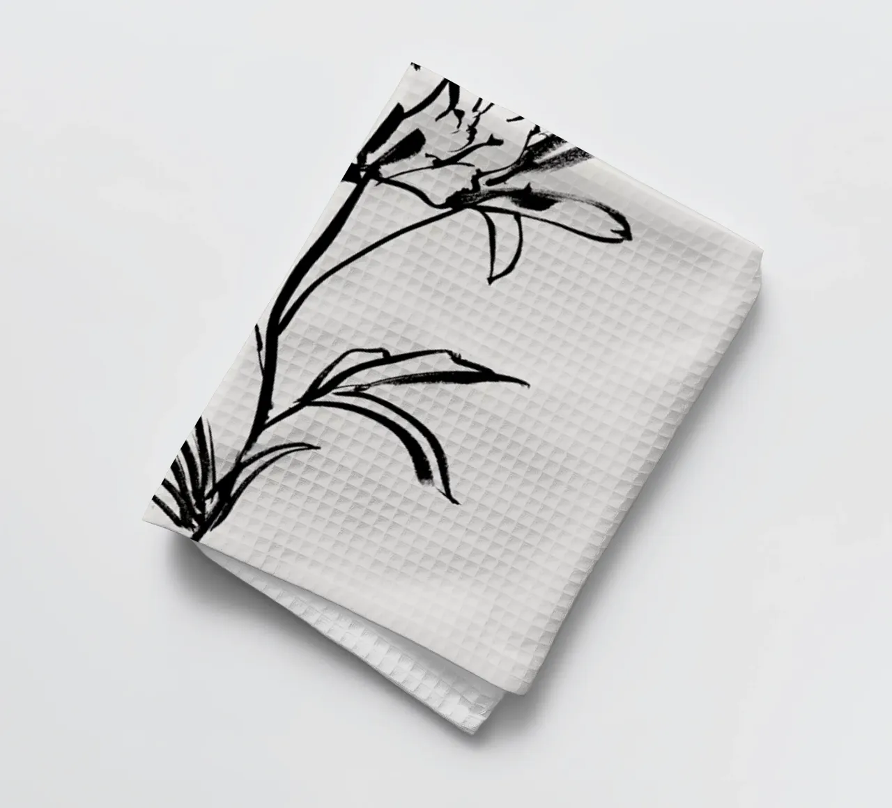 Simple Peony 2 canovaccio da cucina da Graphite