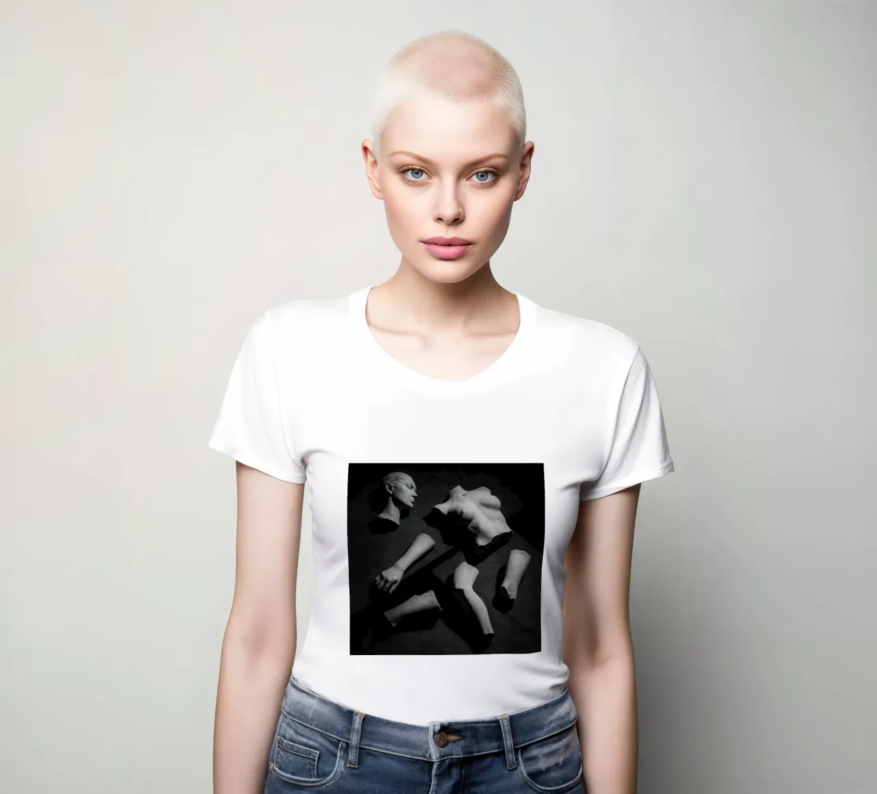 Fragmente einer Anatomie - Poetik des gebrochenen Körpers Frauen T-Shirt von Black & White