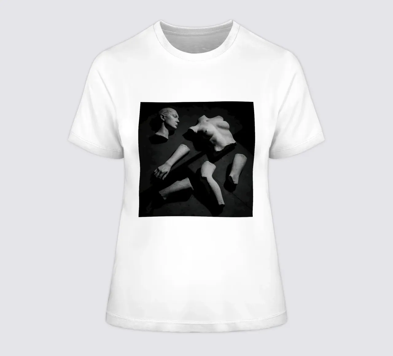 Fragmente einer Anatomie - Poetik des gebrochenen Körpers Frauen T-Shirt von Black & White
