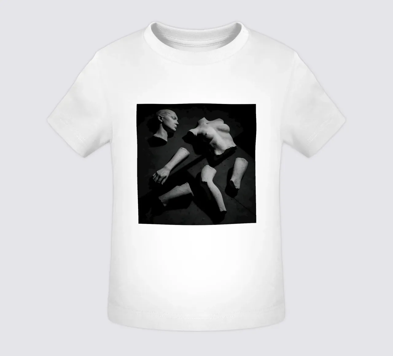 Fragmente einer Anatomie - Poetik des gebrochenen Körpers Baby T-Shirt von Black & White