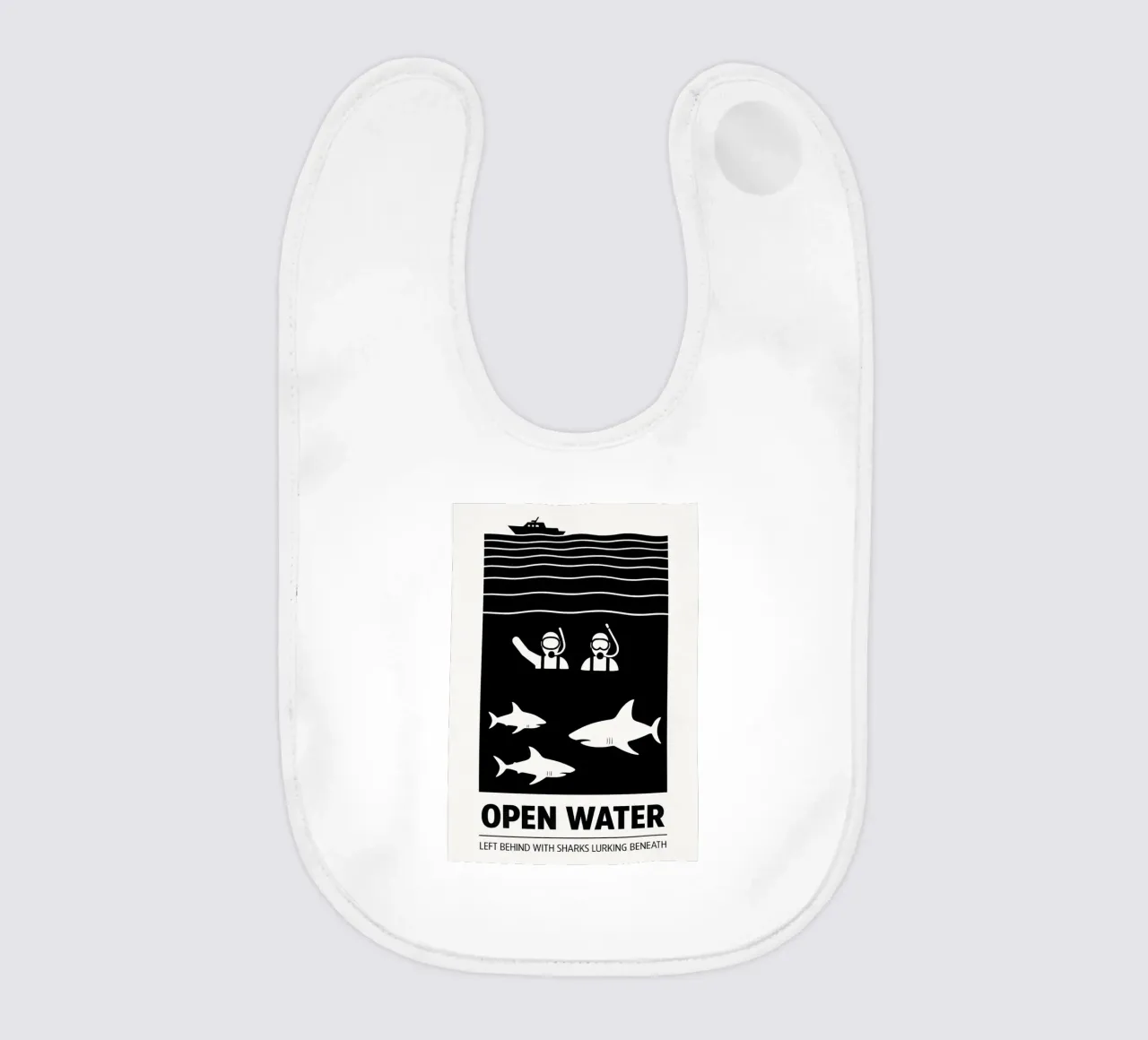 Open Water Print bavaglino da MoviesArt