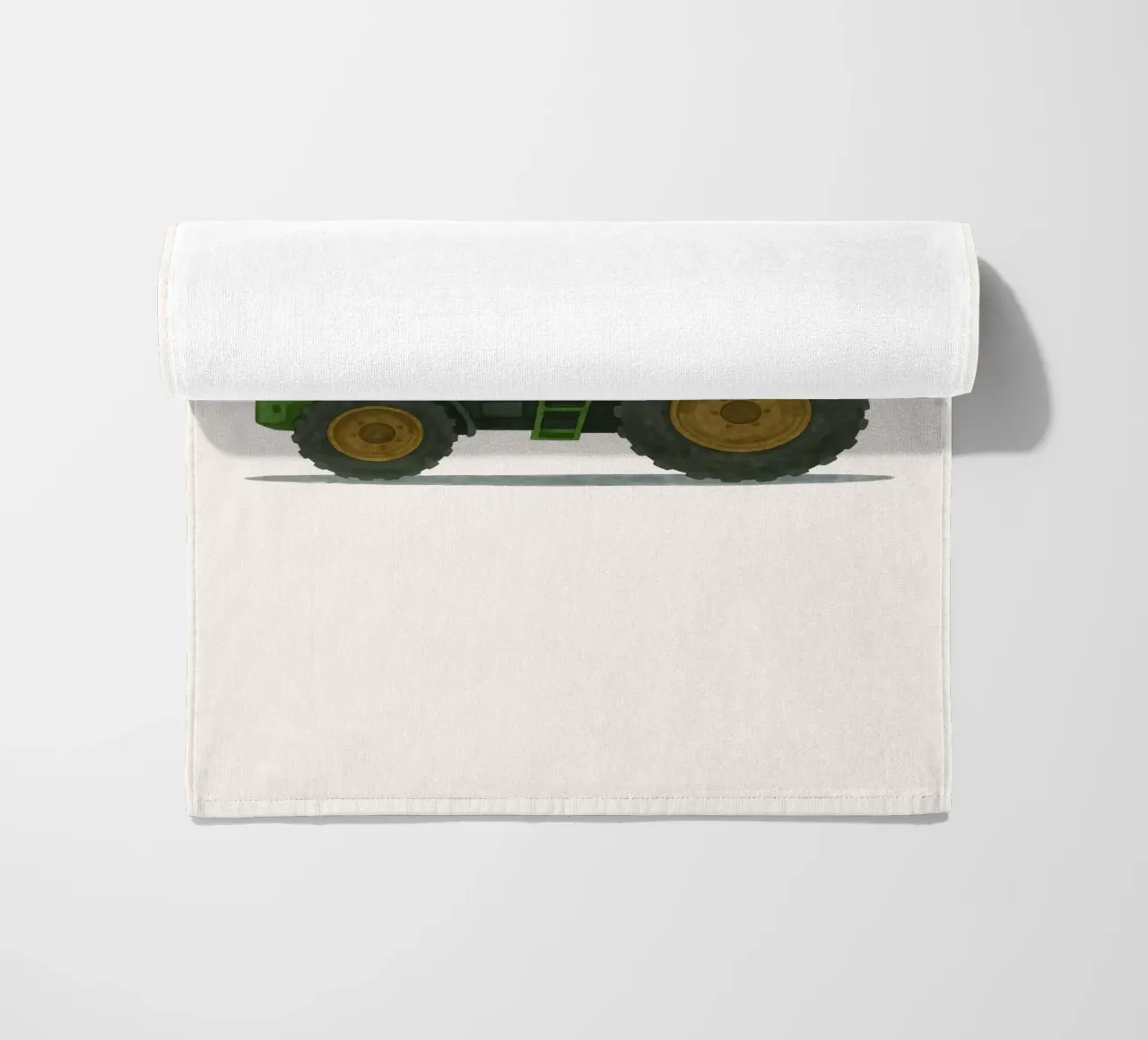 Le géant vert - la force dans les champs serviette de plage de KidzStudio