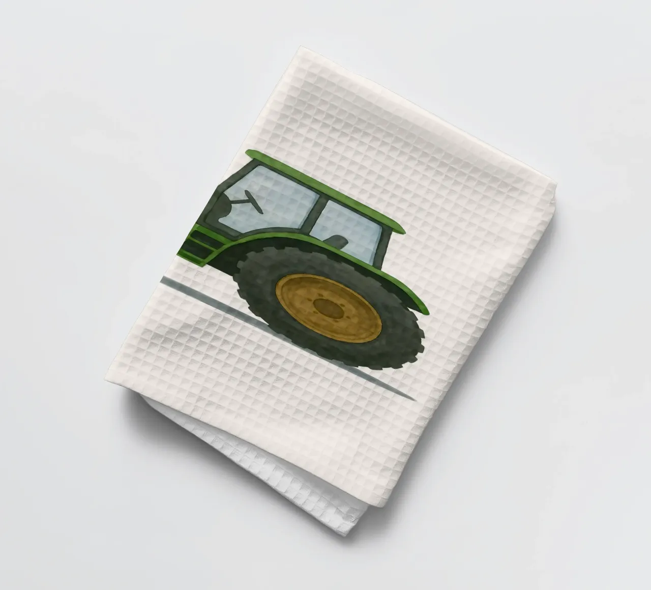 Le géant vert - la force dans les champs torchon de KidzStudio