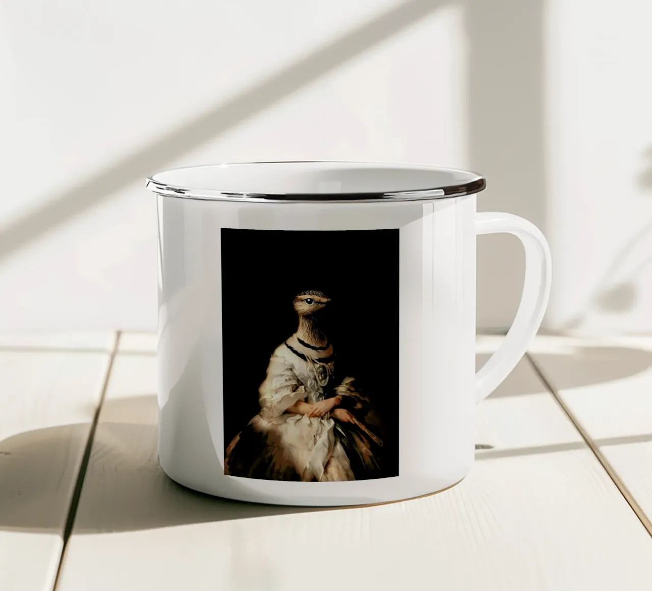 Marla tazza in smalto da Tein Lucasson