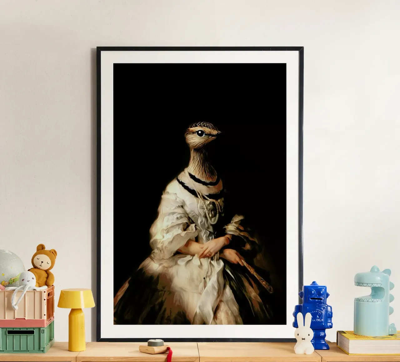 Marla poster con telaio in legno da Tein Lucasson