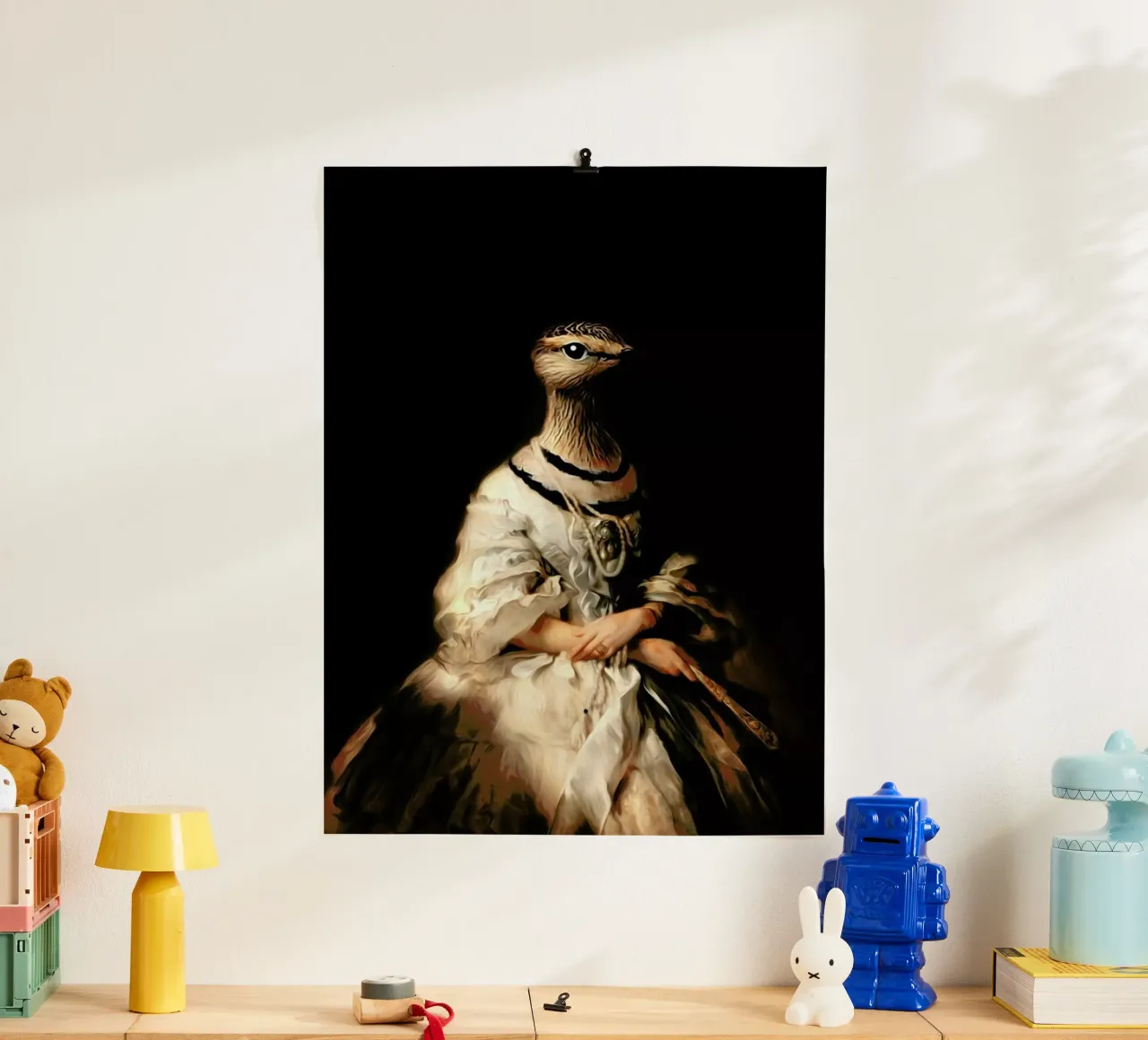 Marla poster con telaio in legno da Tein Lucasson