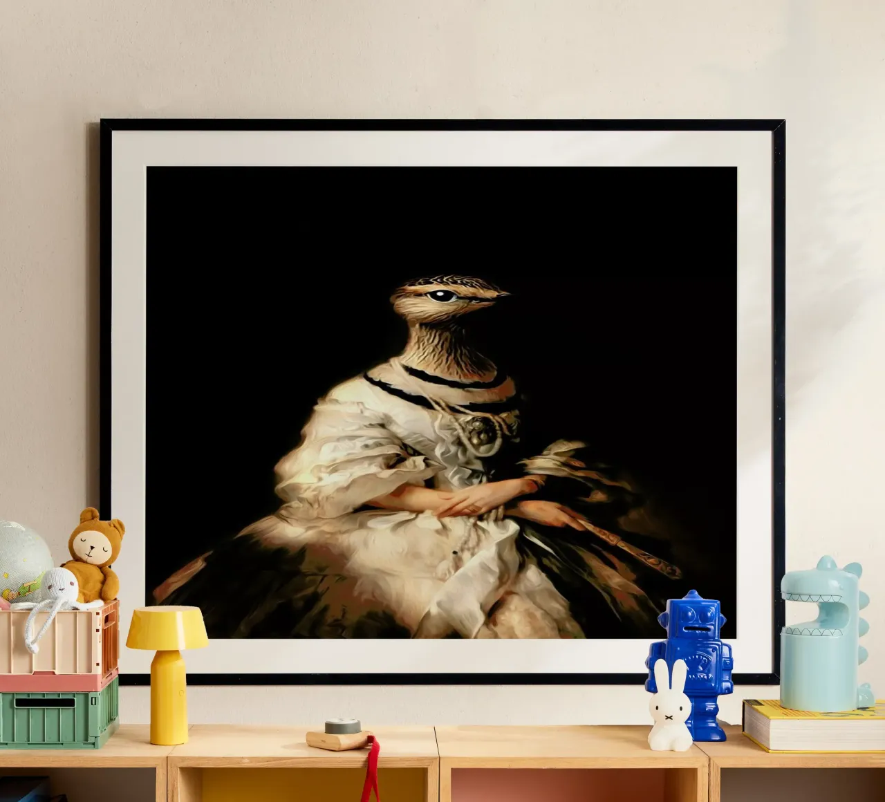 Marla poster con telaio in legno da Tein Lucasson