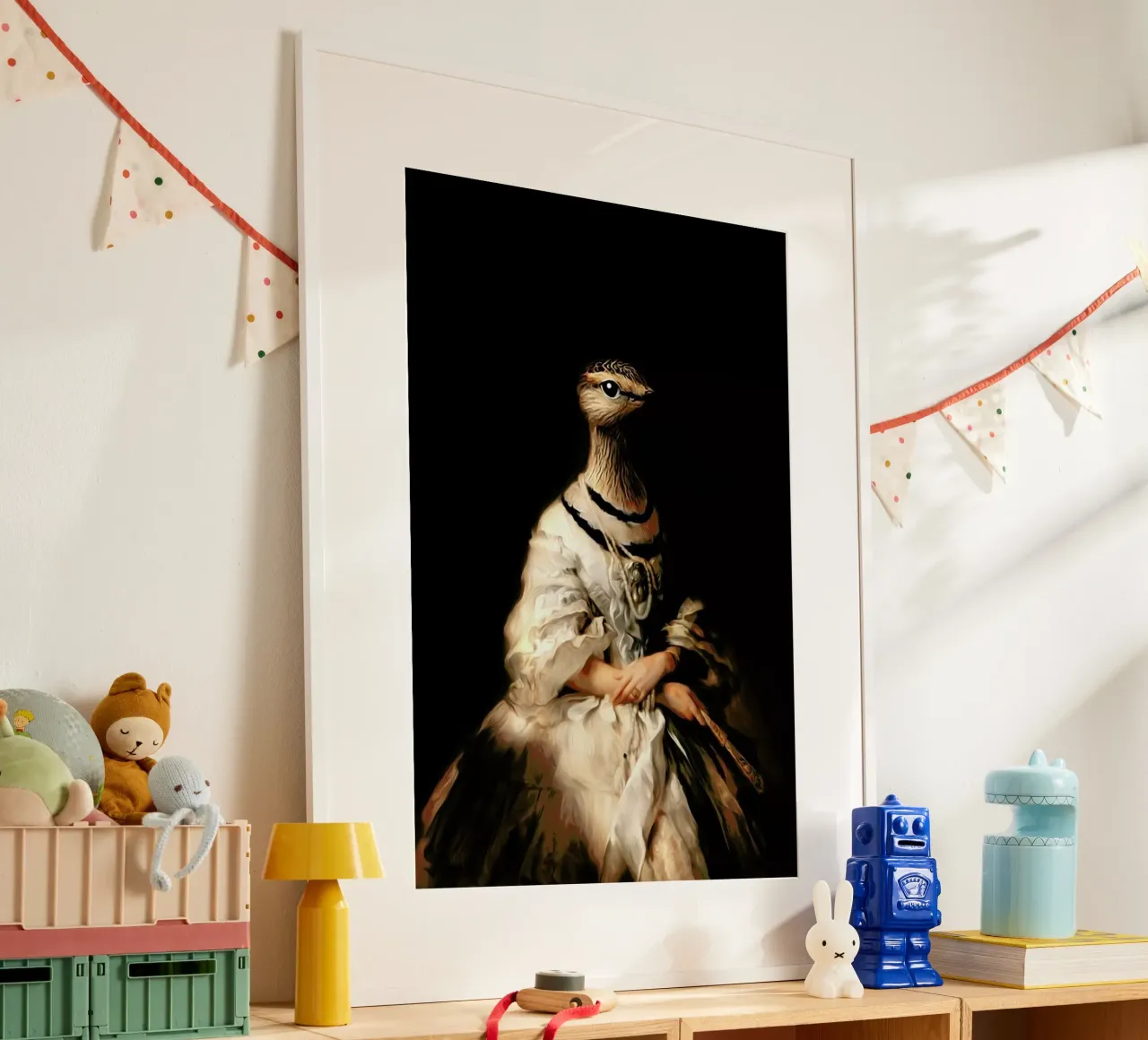 Marla poster con telaio in legno da Tein Lucasson
