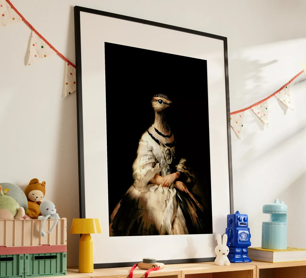 Marla poster con telaio in legno da Tein Lucasson