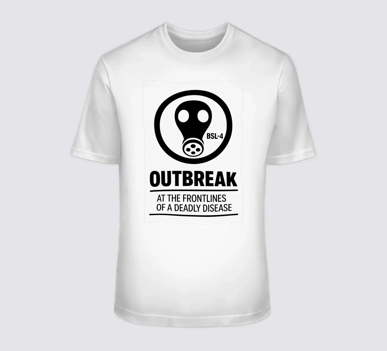 Outbreak Print t-shirt da MoviesArt