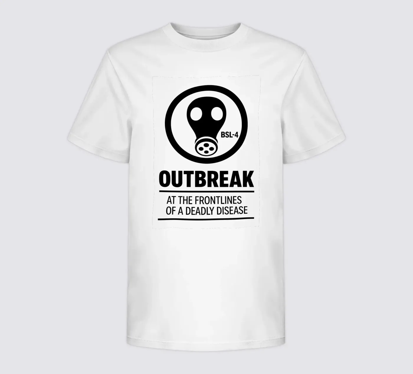 Outbreak Print kinder t-shirt van MoviesArt