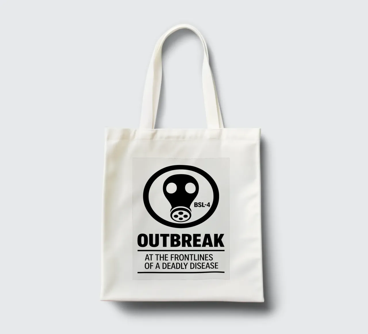 Outbreak Print borsa in juta da MoviesArt