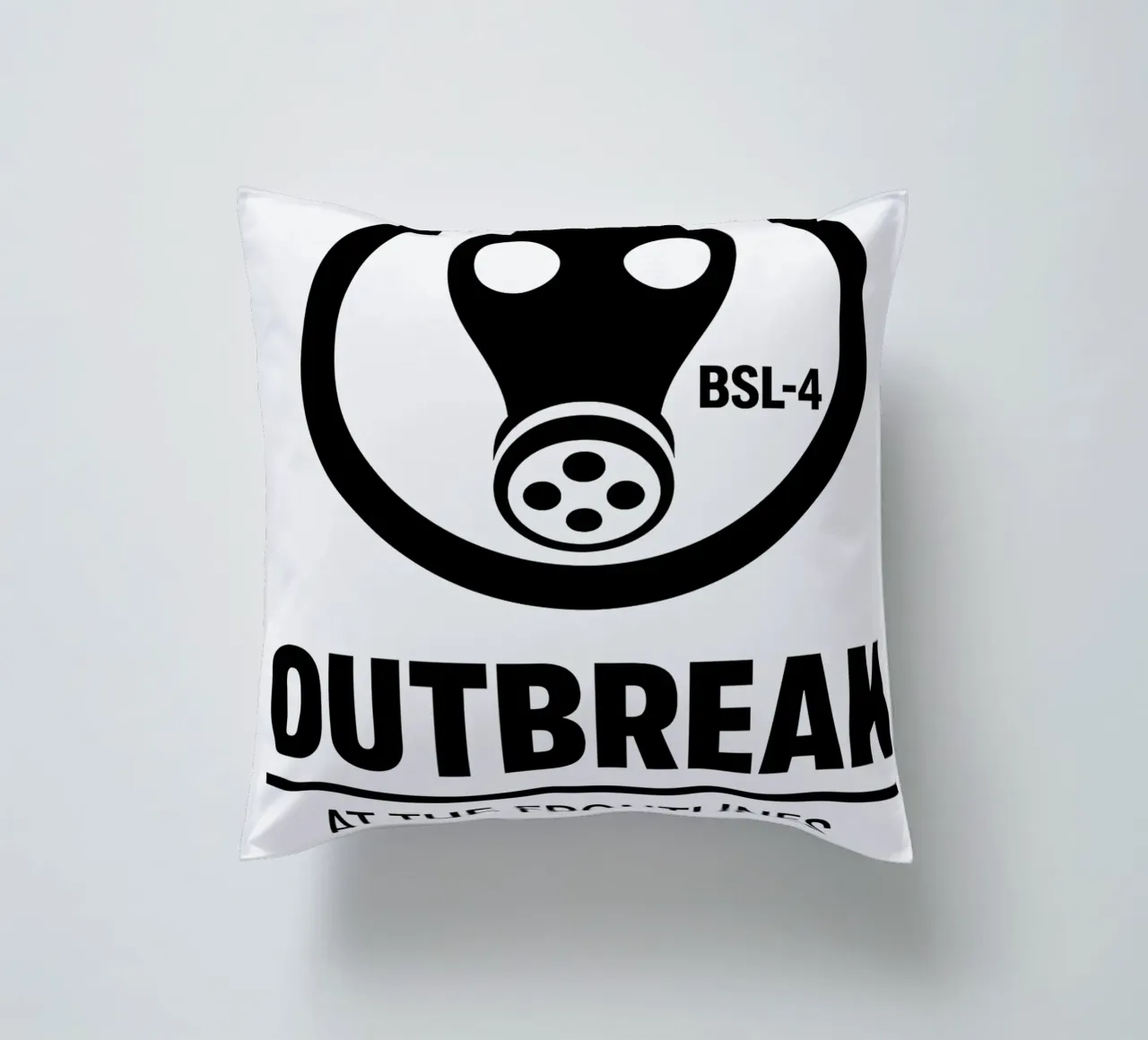 Outbreak Print cuscino da MoviesArt