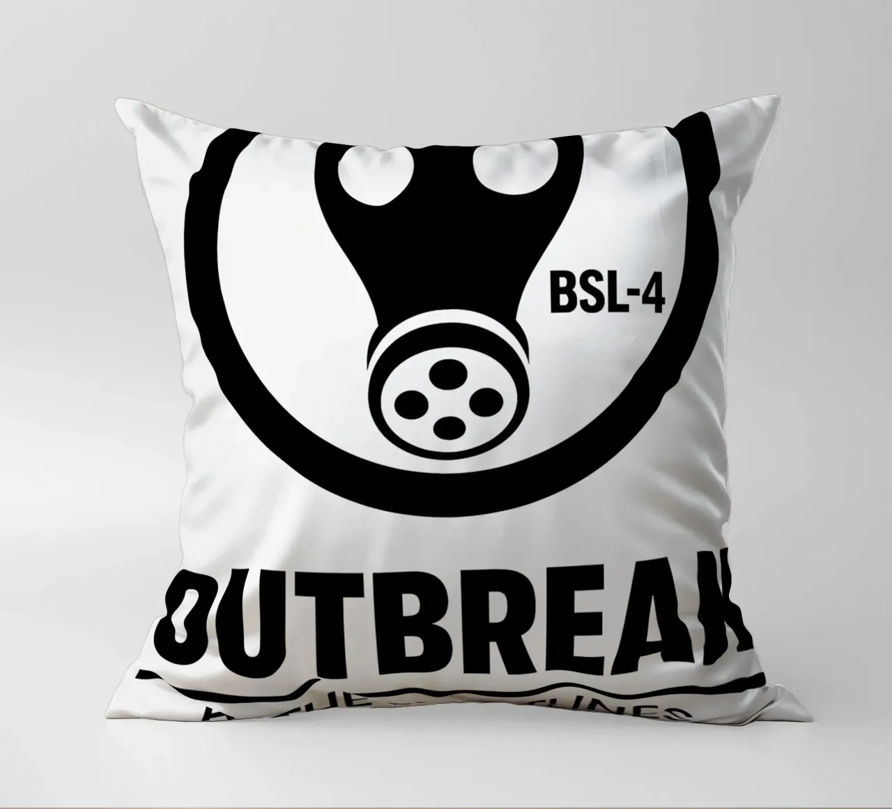 Outbreak Print cuscino da MoviesArt