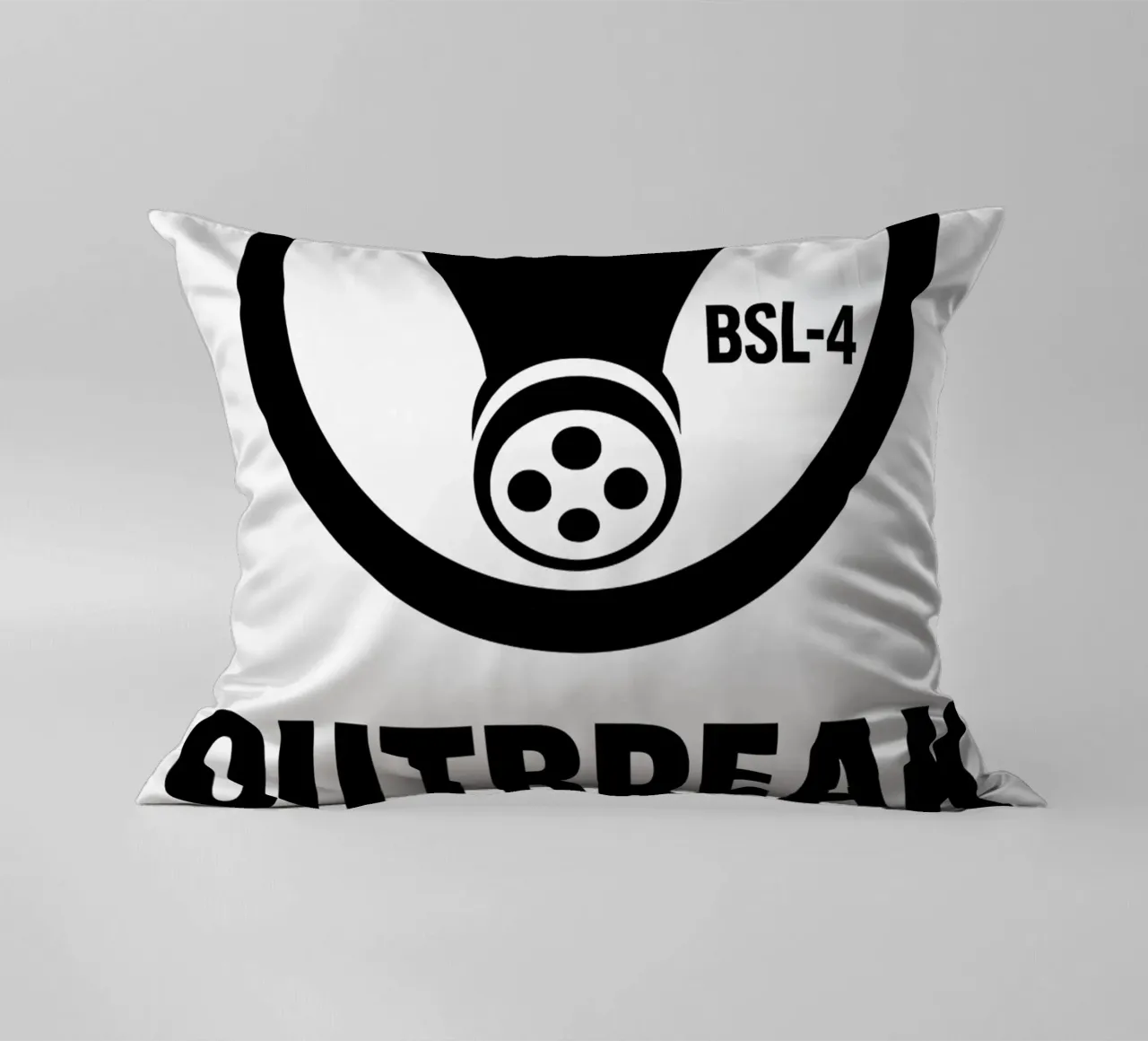 Outbreak Print cuscino da MoviesArt