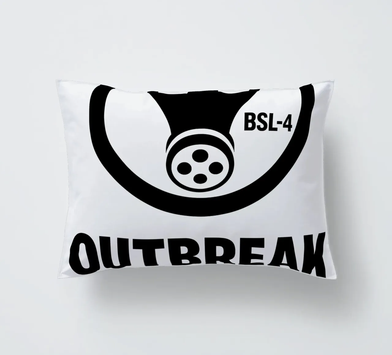 Outbreak Print cuscino da MoviesArt