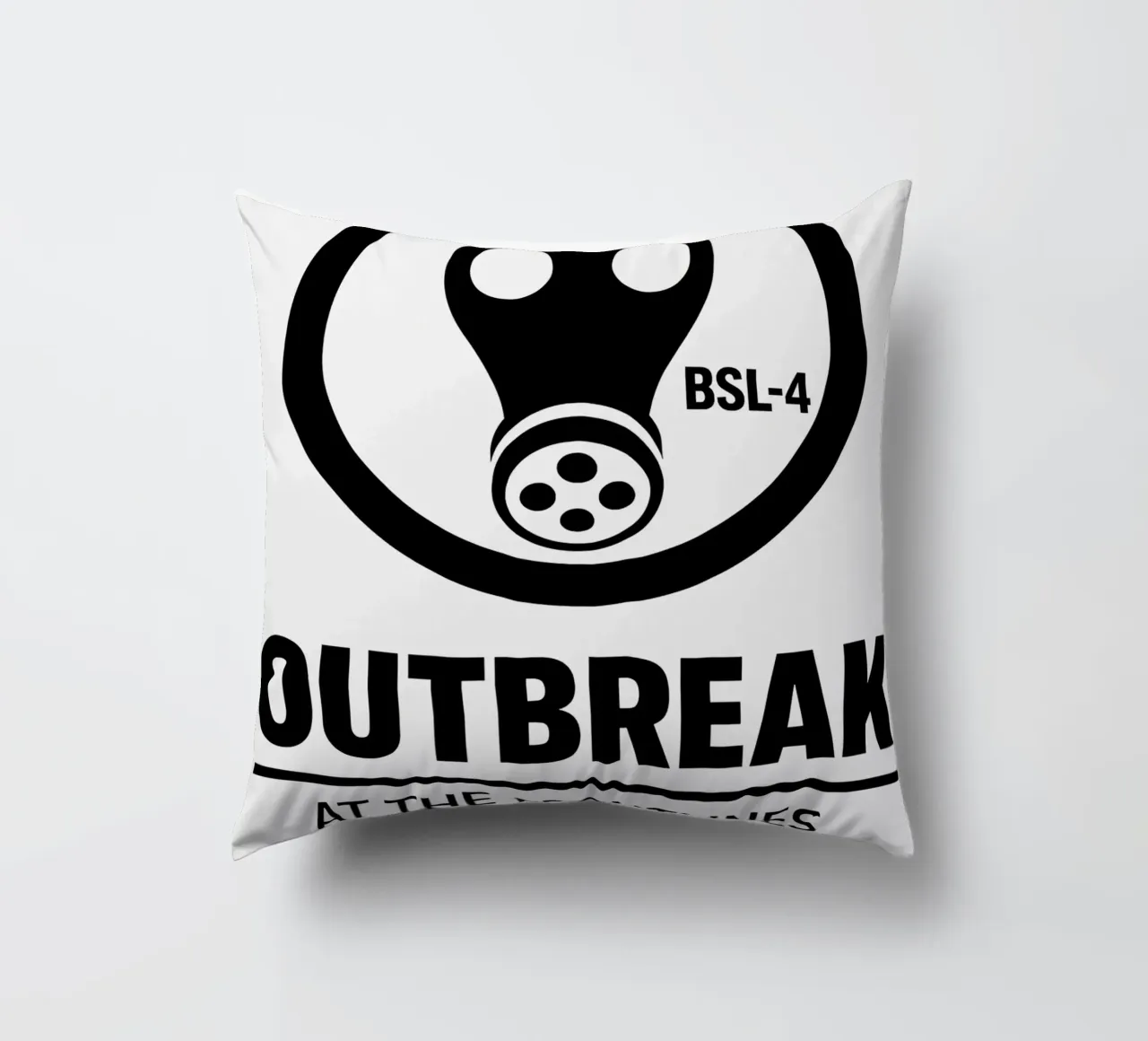 Outbreak Print cuscino da MoviesArt