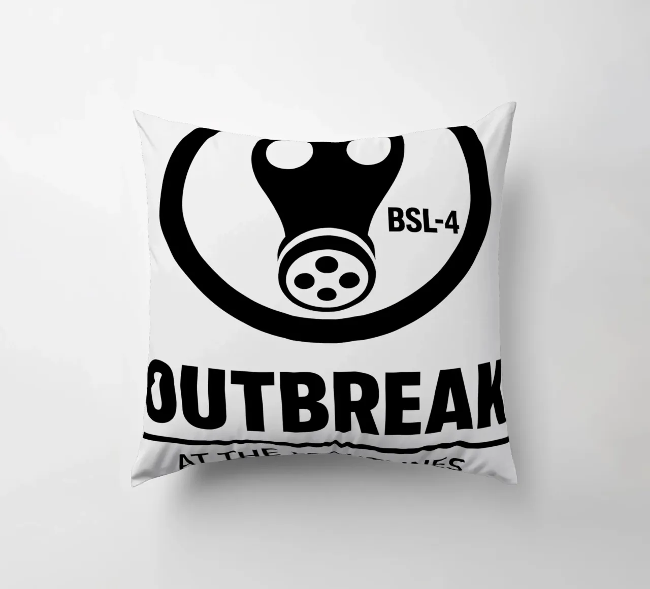Outbreak Print cuscino da MoviesArt
