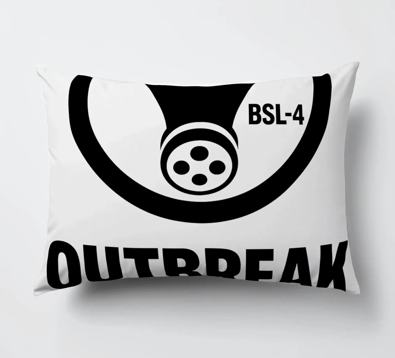 Outbreak Print cuscino da MoviesArt