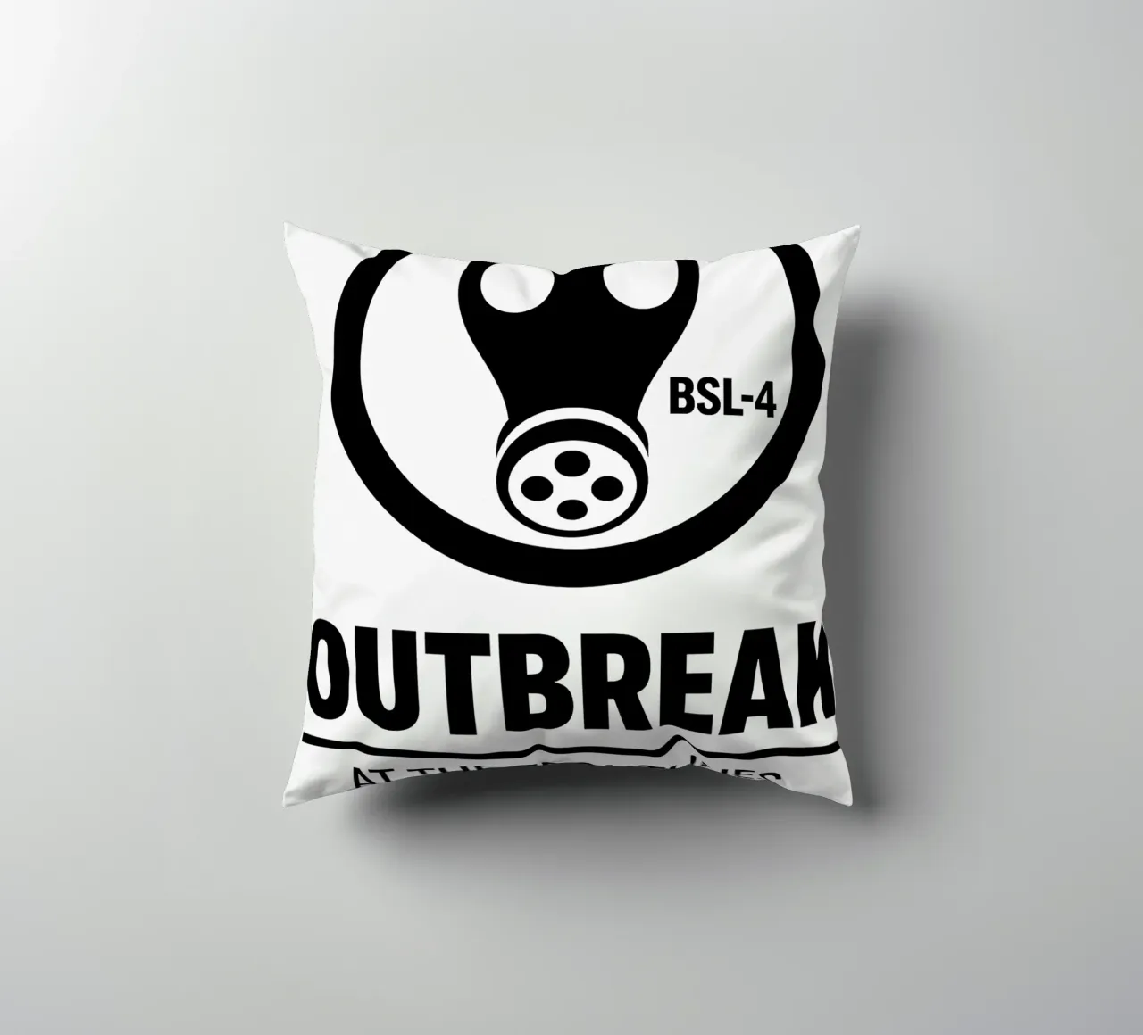 Outbreak Print cuscino da MoviesArt