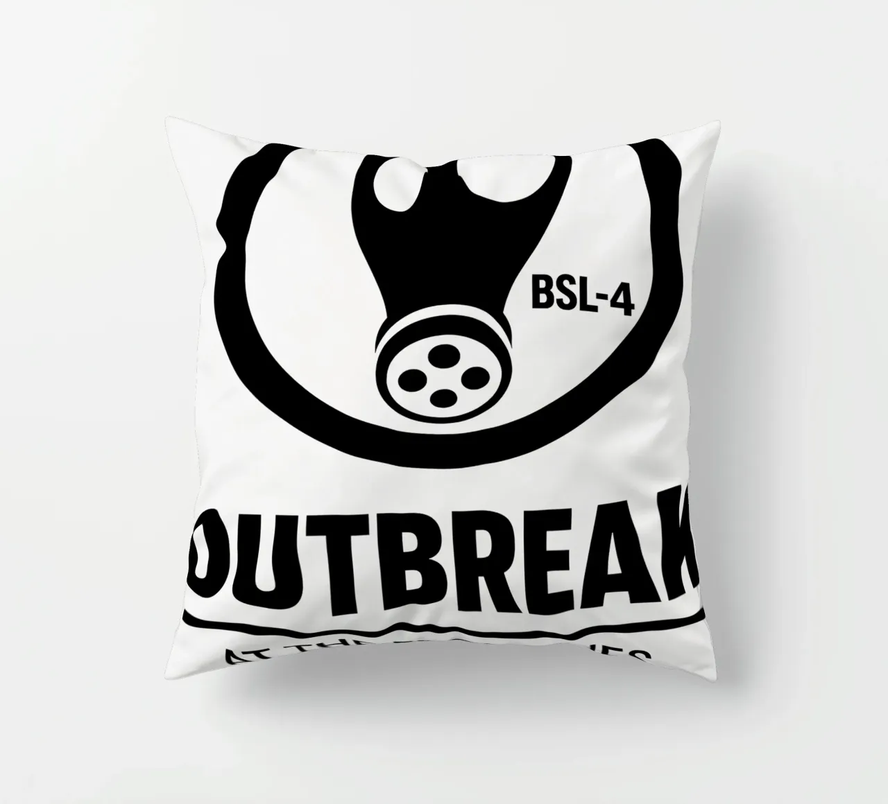 Outbreak Print cuscino da MoviesArt