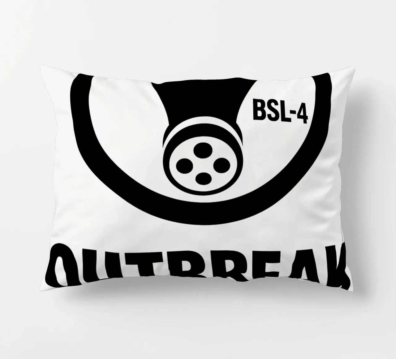 Outbreak Print cuscino da MoviesArt