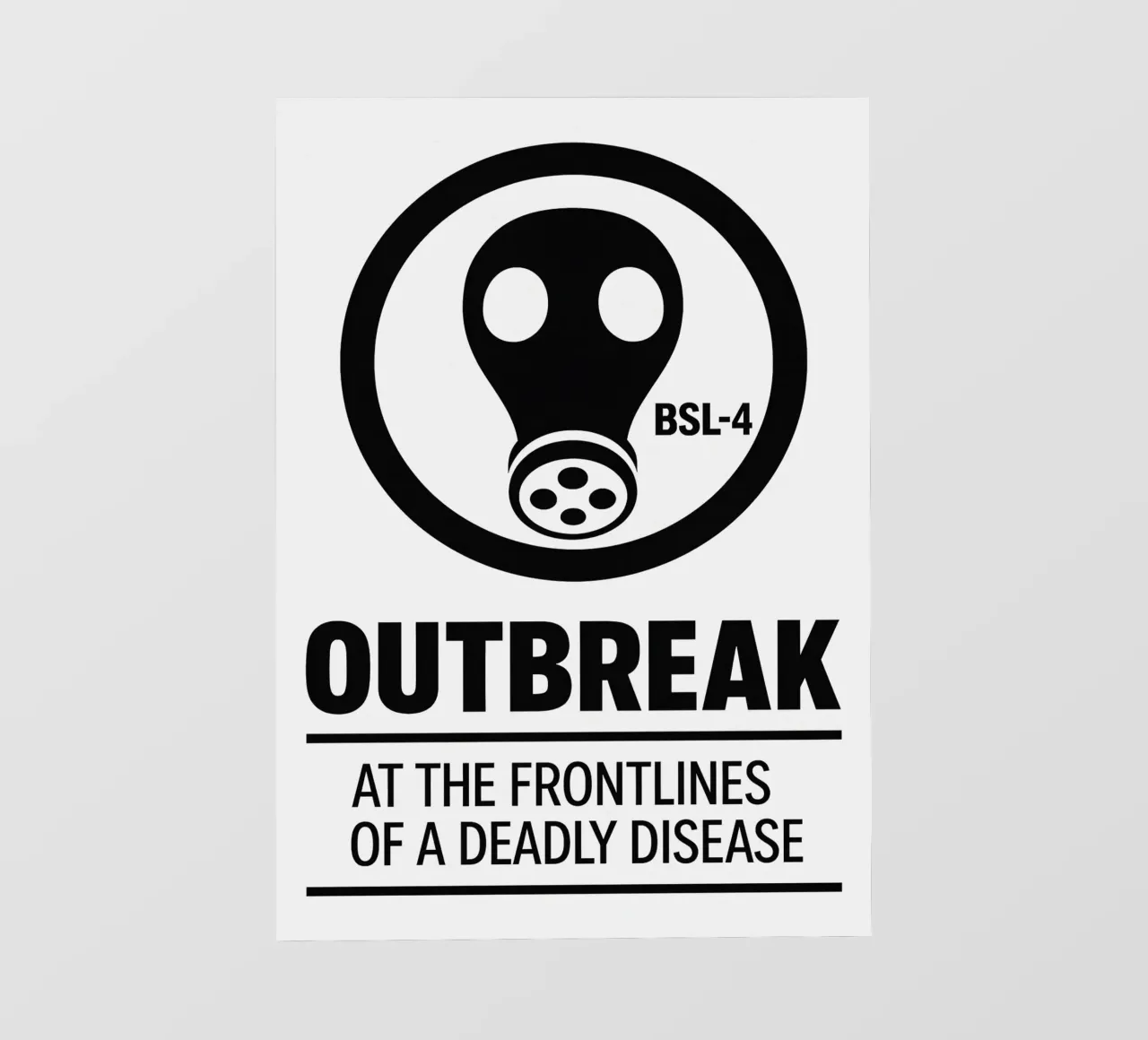 Outbreak Print telo in pvc da MoviesArt