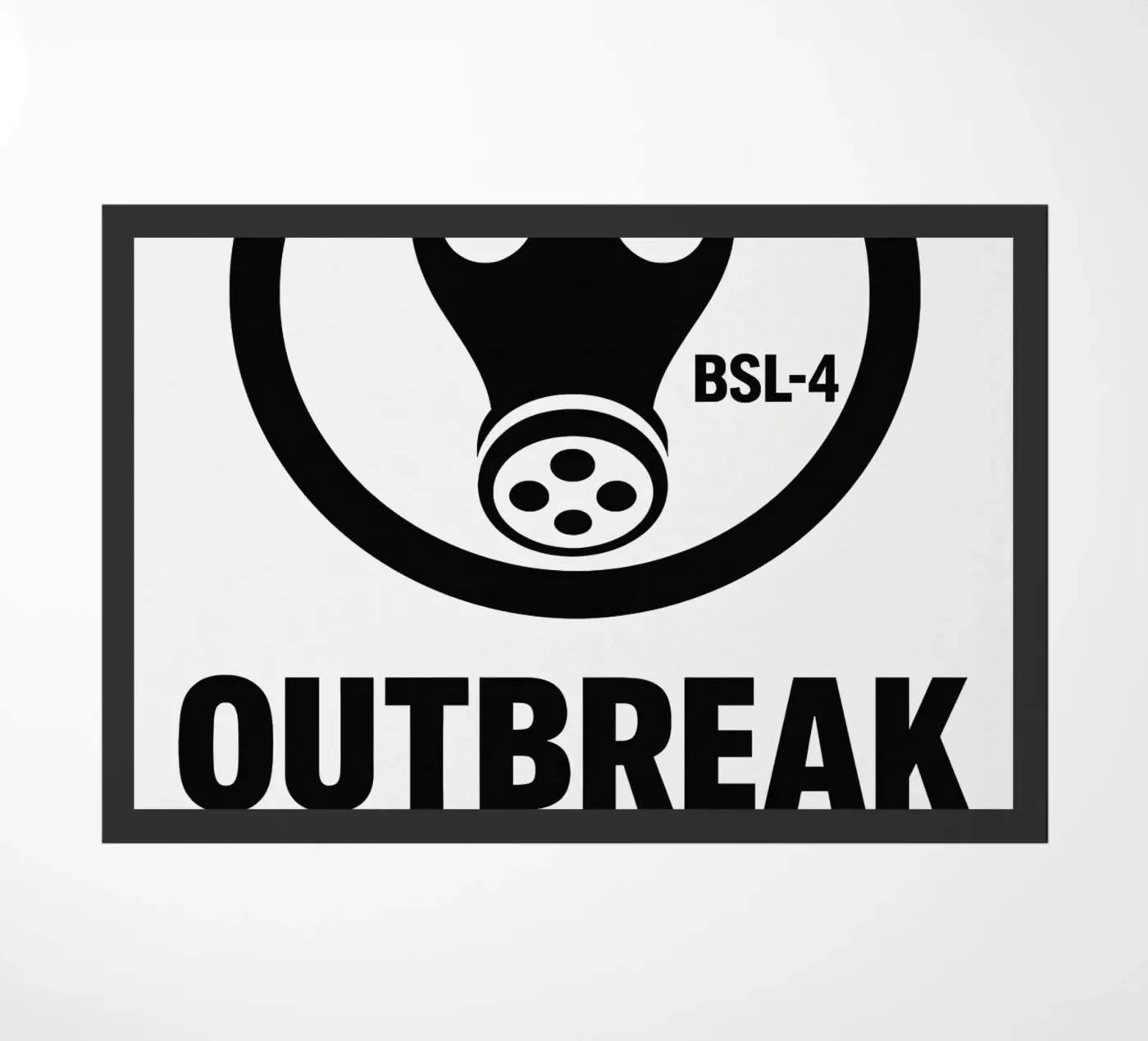 Outbreak Print paillasson de MoviesArt