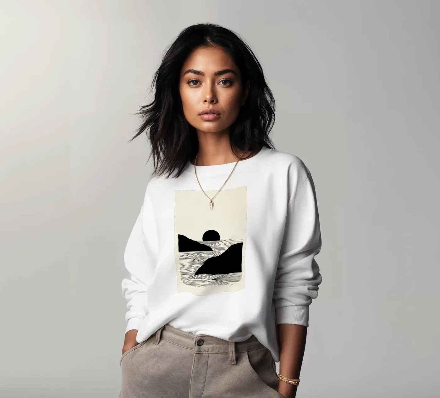 Setting Sweatshirt von Graphite