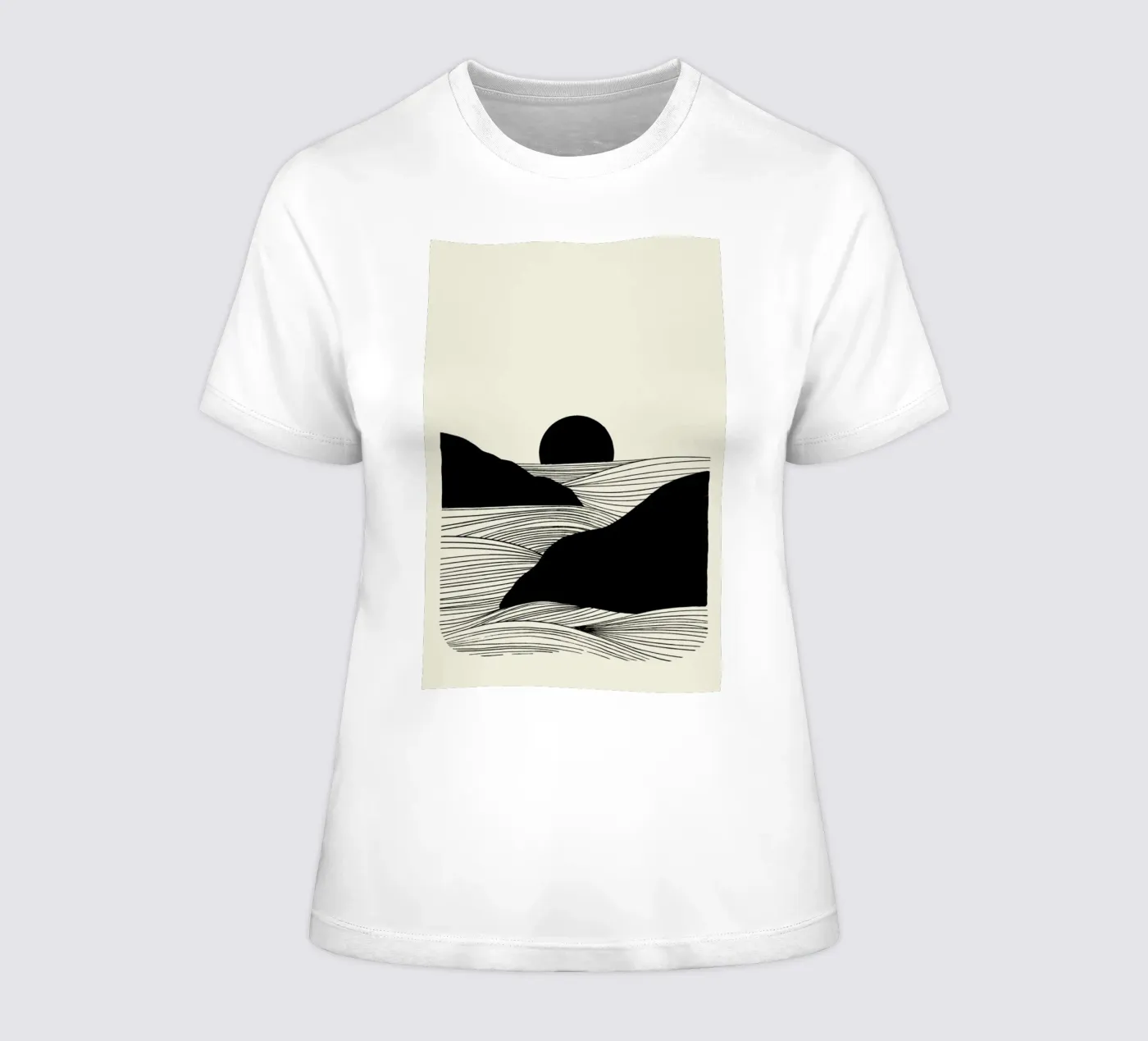 Setting t-shirt da donna da Graphite