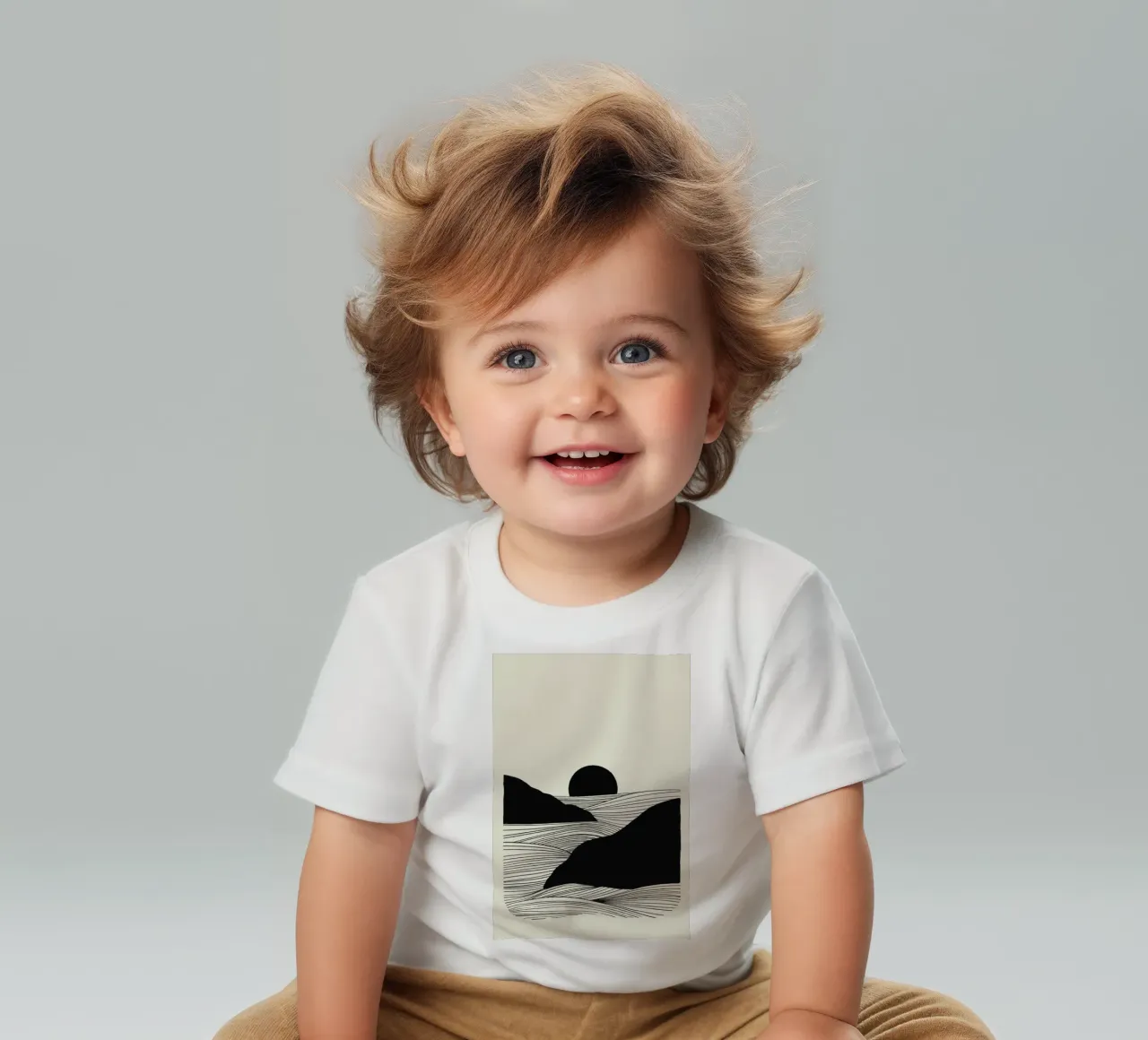 Setting baby t-shirt by Graphite